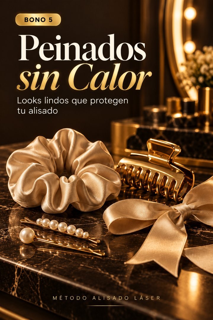 Portada del Bono 5: Peinados sin Calor