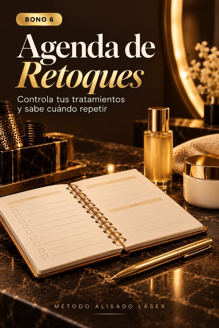 Portada del Bono 6: Agenda de Retoques